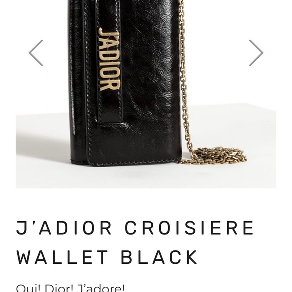 ❌SOLD❌ Authentic Dior j’adior croisiere chain wallet bag - Picture 6 of 7